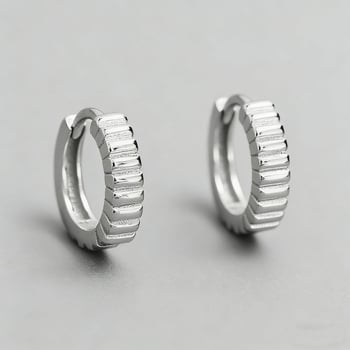 Cercei clip din argint S925 pentru femei, formă de pinion, design unic, elegant, bijuterie de înaltă calitate