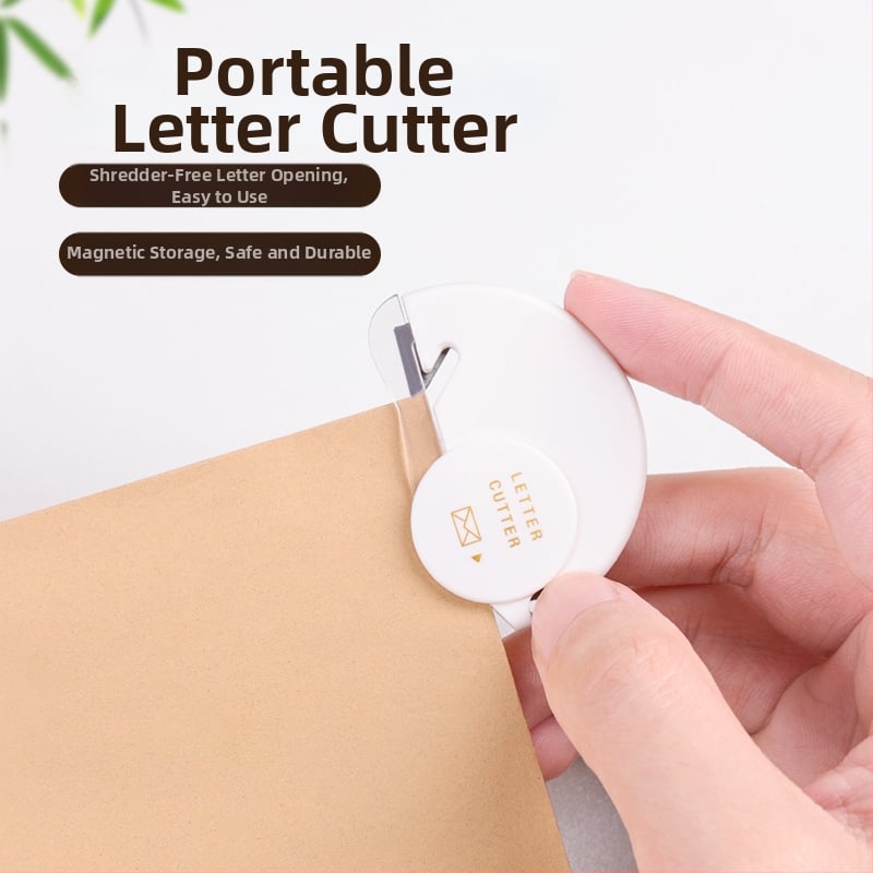 Mini deschizător de scrisori și tăietor de hârtie portabil – instrument DIY manual pentru tăieturi curate