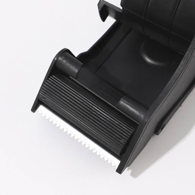 Tăietor de bandă îngroșat, dispenser manual pentru ambalare și sigilare la birou, suport din plastic pentru bandă