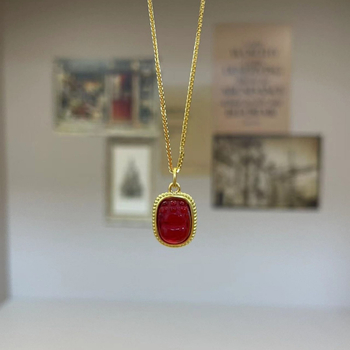 Colier Pixiu pentru noroc și bogăție, lanț de claviculă, design elegant