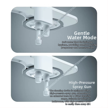 Atașament pentru capacul de toaletă cu funcție bidet, non-electric, pentru spălarea posteriorului