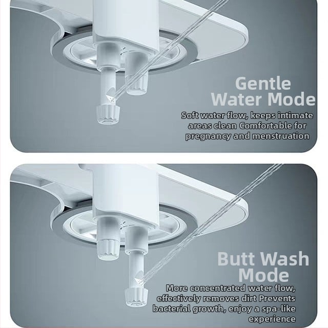 Atașament pentru capacul de toaletă cu funcție bidet, non-electric, pentru spălarea posteriorului