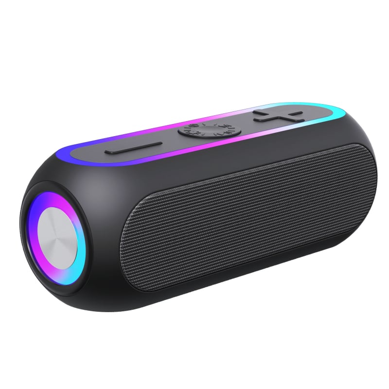 Boxă Bluetooth 25W cu subwoofer, difuzor portabil pentru exterior, slot pentru card TF