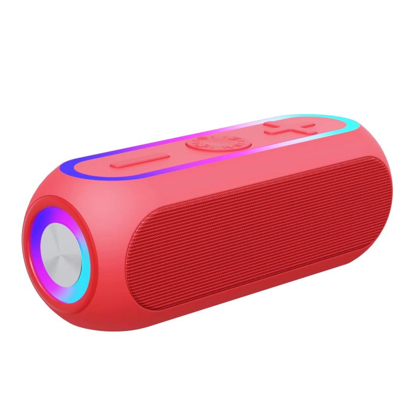 Boxă Bluetooth 25W cu subwoofer, difuzor portabil pentru exterior, slot pentru card TF