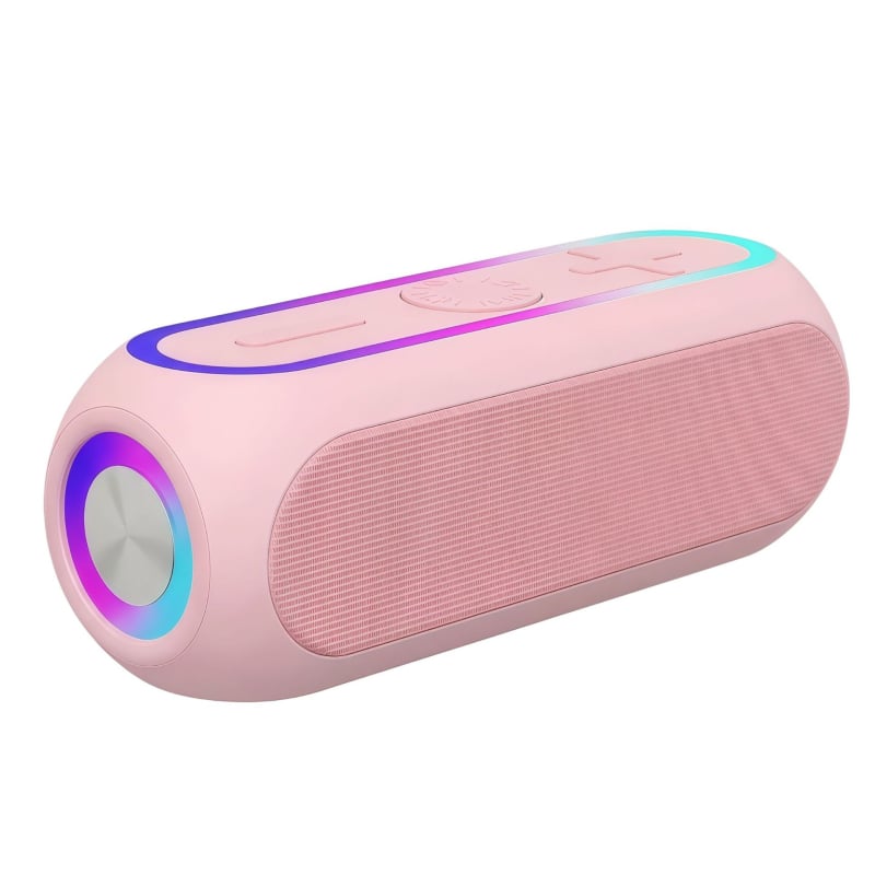 Boxă Bluetooth 25W cu subwoofer, difuzor portabil pentru exterior, slot pentru card TF