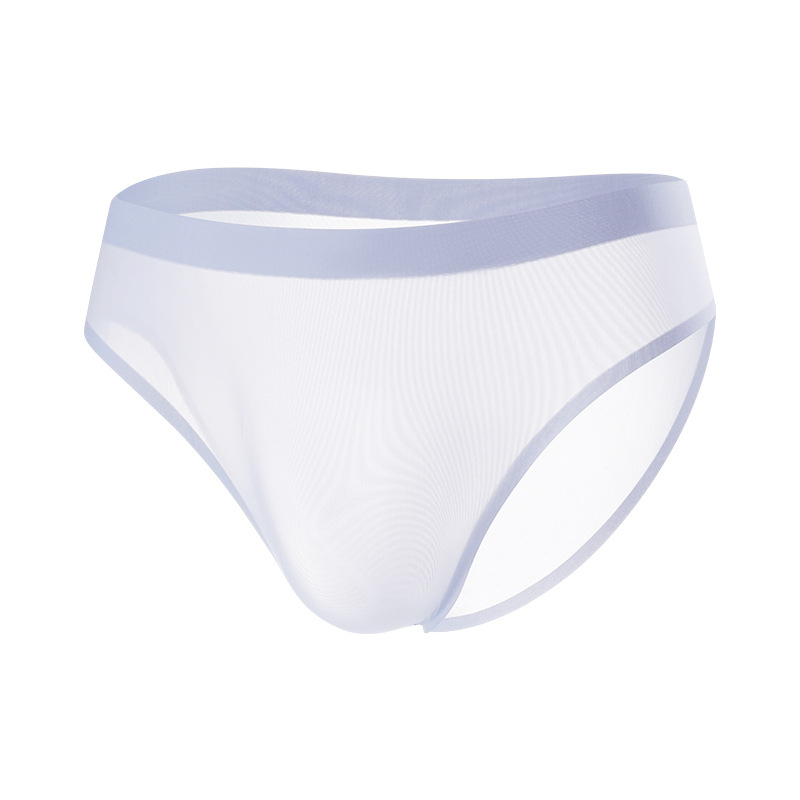 Boxeri bărbați din nylon, fără cusături, antibacterieni, cupă 3D conturată, talie medie