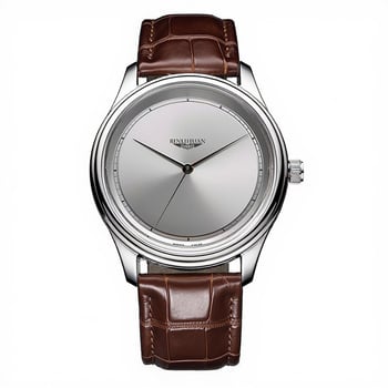 Binlihuan Ceas de bărbați impermeabil, stil casual, mișcare quartz, cadran de 41 mm, carcasă din aliaj, curea din piele sintetică