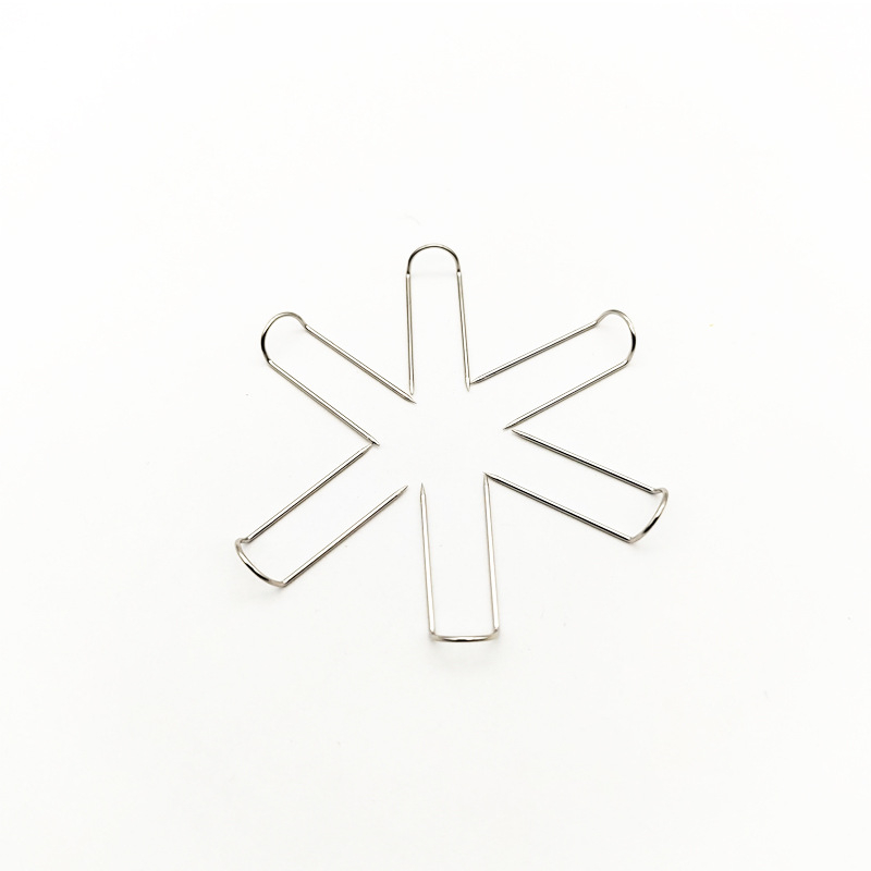 Acele în formă de U pentru țesături și patchwork, fixare decorativă și coasere, diametru 0,7 mm, lungimi 17 sau 23 mm