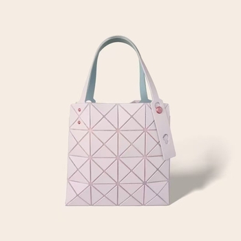 Geantă mini pătrată din PVC pentru femei, cu model geometric romb și strasuri, pentru purtare pe umăr sau în mână