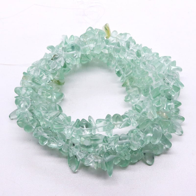 10 mm mărgele din piatră naturală verzi – formă neregulată, mărgele libere pentru bijuterii DIY handmade, stil baroc