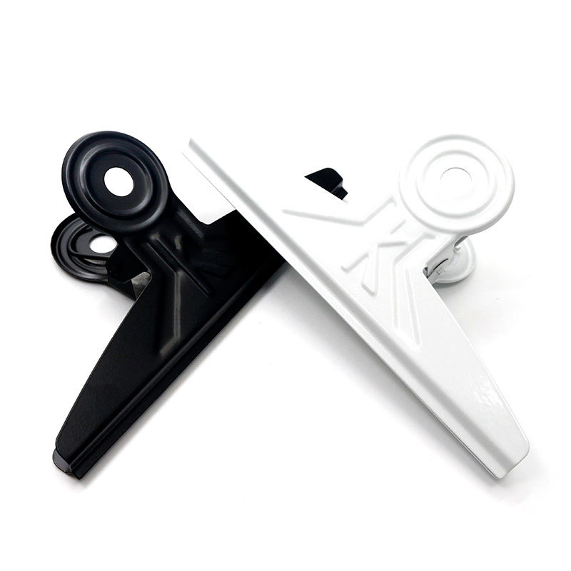 Clip metal din oțel inoxidabil mare, cap plat, pentru birou și papetărie, 20 cm lungime