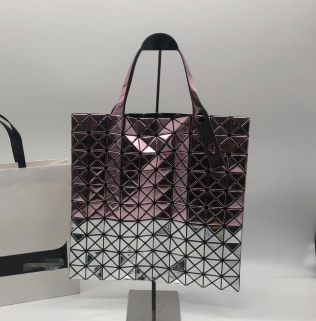 2025 Geantă geometrică cu quilting în formă de diamant, 10 compartimente, finisaj oglindă, geantă de umăr și poșetă de mână, stil japonez, minimalistă și versatilă pentru femei