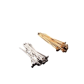 DIY știfturi T din fier placate electrochimic pentru cercei cu mărgele
