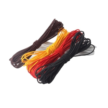 Foaie elastică cu nucleu de 0,6–1,5 mm pentru brățară, mărgele cu stea și lună, Bodhi semințe, Phoenix-eye mărgele și mărgele din santal cu frunză mică
