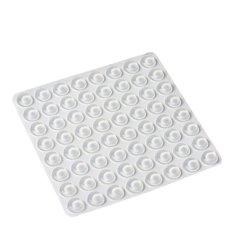 Perne autoadezive din silicon pentru ușile de dulap, transparente, antiderapante și amortizoare de zgomot, dimensiuni 12×4 mm, 8×1,5 mm, 8×2,5 mm, 12×5 mm