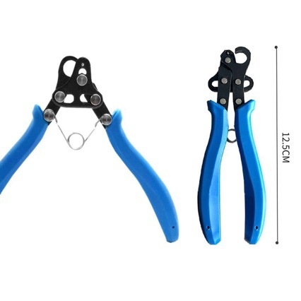 Clește cu formă de 9 pentru bijuterii DIY, înșirare mărgele, realizare cercei și înfășurarea sârmei de aur, argintiu și cupru