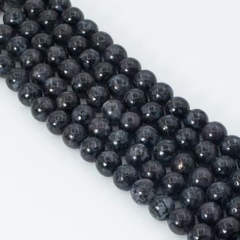 Indigo Gabro 8mm mărgele din diorit natural indigo-gri pentru bijuterii DIY