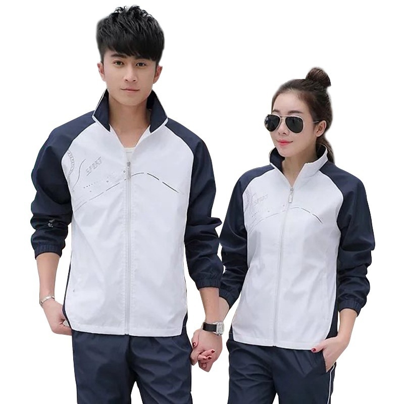 Set uniformă școlară primăvară-toamnă pentru elevi, unisex, trening cu mânecă lungă, plus size 1598