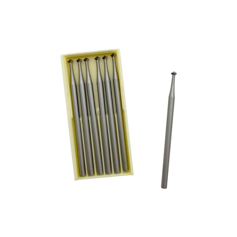 Vârf cu ax de 2,35 mm, vârf gros în formă de UFO pentru sculptură jade, bijuterii, prelucrare lemn, gravură metal DIY și freză