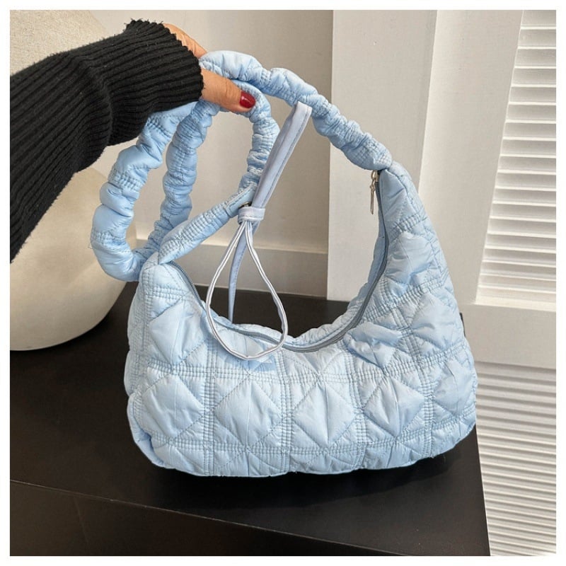 Geantă crossbody minimalistă în formă de nor pentru femei, casual și versatilă