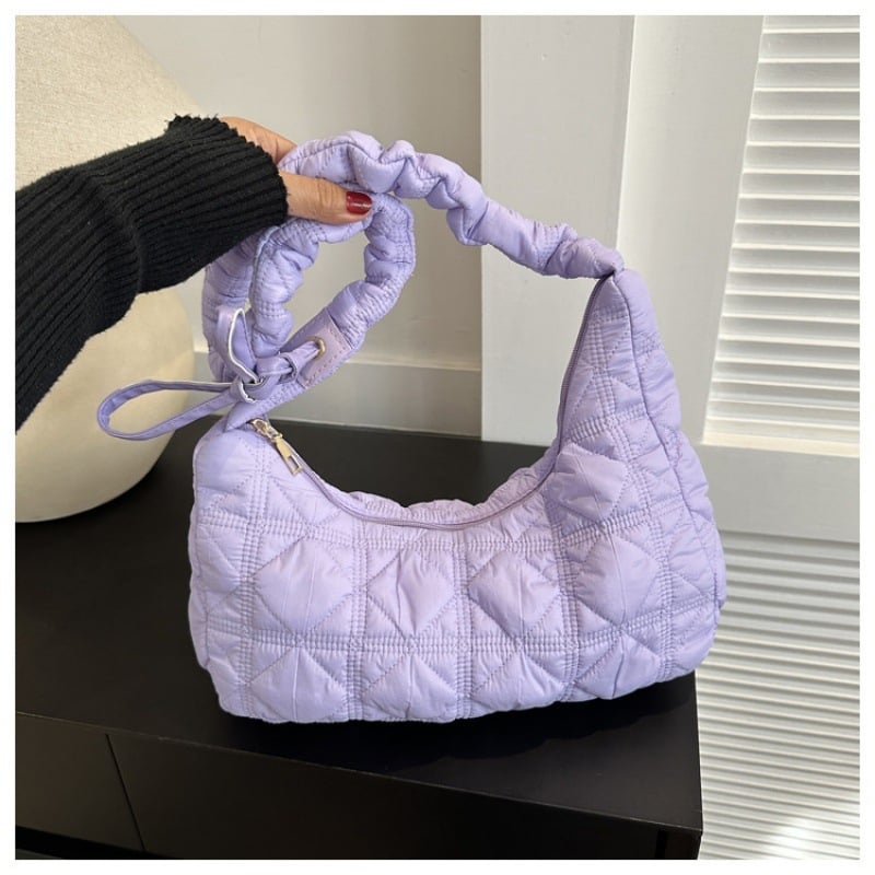 Geantă crossbody minimalistă în formă de nor pentru femei, casual și versatilă