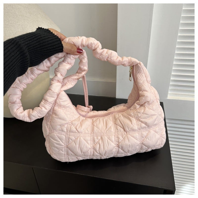 Geantă crossbody minimalistă în formă de nor pentru femei, casual și versatilă