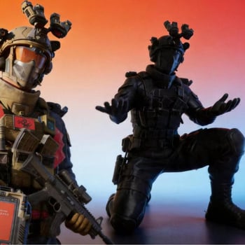 Suport de pix Delta Force Weilong, imprimat 3D — figură tactică pentru birou, decorativ model cadou de ziua de naștere