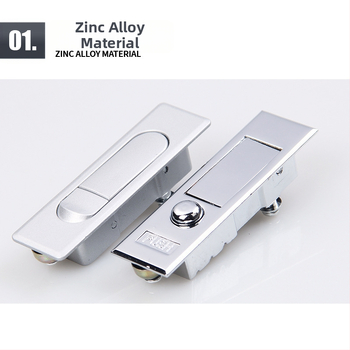 Zámok dverí MS503 pre elektrické skrinky s mechanizmom s bodovým tlačidlom