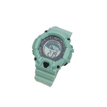 MXH ceas electronic, rezistent la apă până la 10 m, antișoc, luminos, pentru adolescenți băieți, stil modern, cadran de 37 mm, curea din silicon