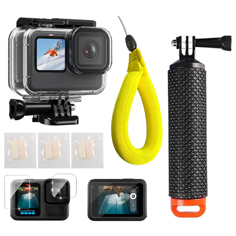 GoPro vodootporna kućišta za ronjenje – set s plivajućom šipkom i plutajućom narukvicom