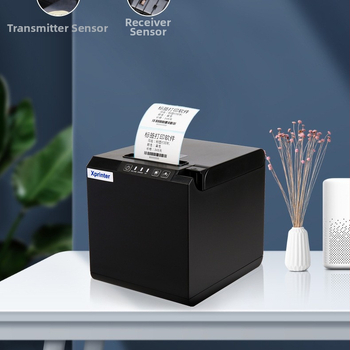 Xinye XP-T202UA Imprimantă termică de etichete cu Bluetooth pentru etichete autocolante, etichete pentru cești Milk Tea și etichete de haine