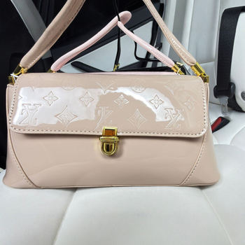 Geantă pentru femei din piele cu patent, 2026, elegantă și versatilă, purtată pe umăr sau crossbody, design de nivel înalt
