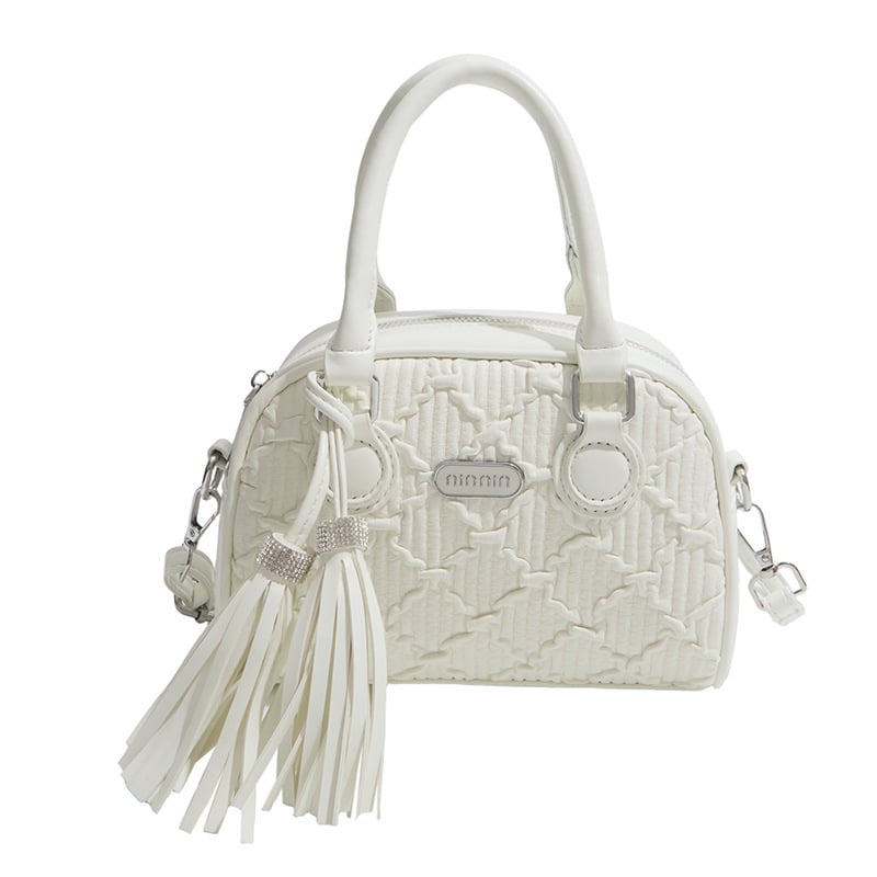 Geantă damă cu model în carouri, lux ușor, crossbody pe umăr, fermoar, mărime medie