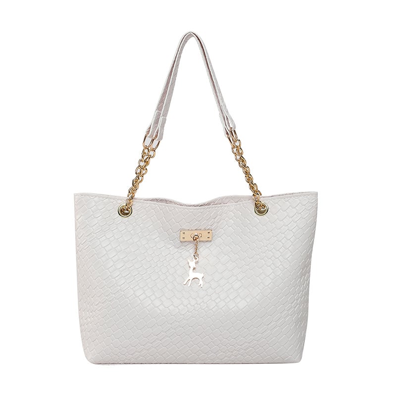 Geantă de umăr feminin Xiaolu Cross-Border, stil coreean, tote pentru subraț, casual minimalistă
