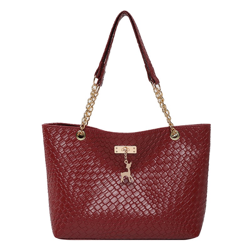 Geantă de umăr feminin Xiaolu Cross-Border, stil coreean, tote pentru subraț, casual minimalistă