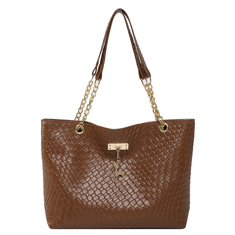 Geantă de umăr feminin Xiaolu Cross-Border, stil coreean, tote pentru subraț, casual minimalistă