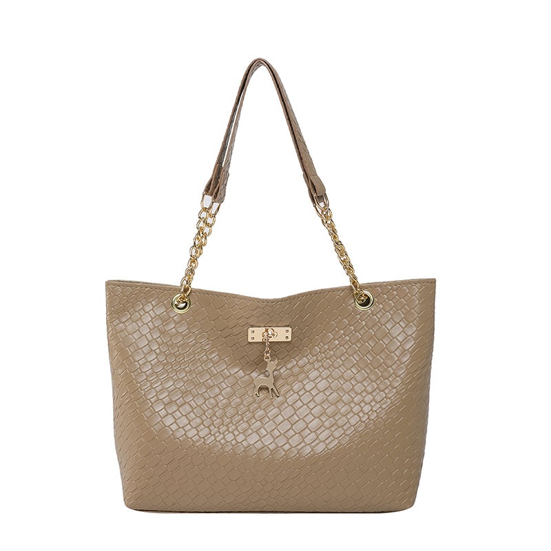 Geantă de umăr feminin Xiaolu Cross-Border, stil coreean, tote pentru subraț, casual minimalistă
