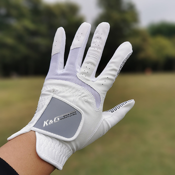 Mănuși de golf pentru bărbați, din țesătură ultrafină, moi și respirabile, priză texturată, antiderapante, rezistente la uzură, lavabile