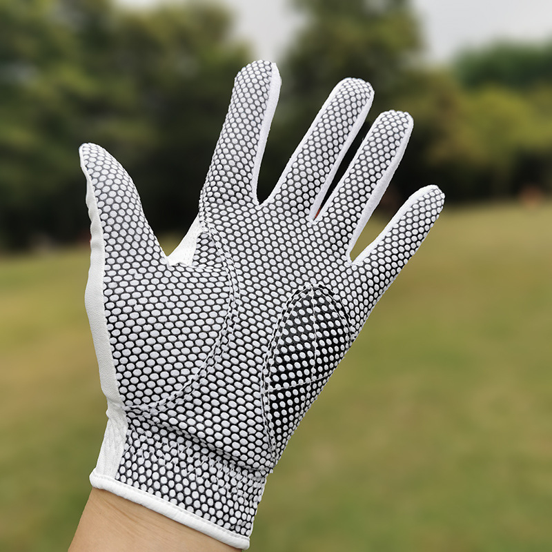 Mănuși de golf pentru bărbați, din țesătură ultrafină, moi și respirabile, priză texturată, antiderapante, rezistente la uzură, lavabile
