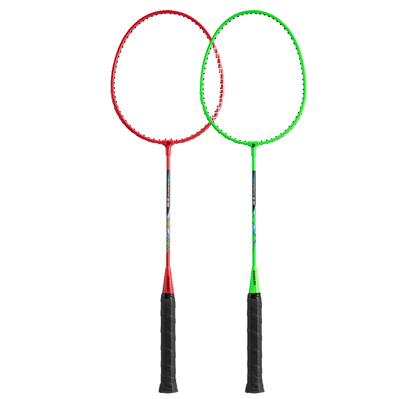 Junde 180 željezna legura - izdrživa badminton raketa set za odrasle i djecu