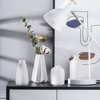 Vază ceramică Longli Porcelain – design modern minimalist pentru casă