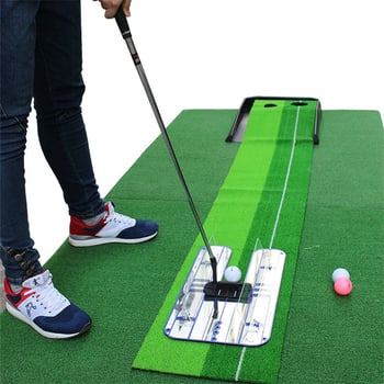 Oglindă acrilică pentru golf, pentru antrenament de swing și corectare a posturii, covoraș de golf