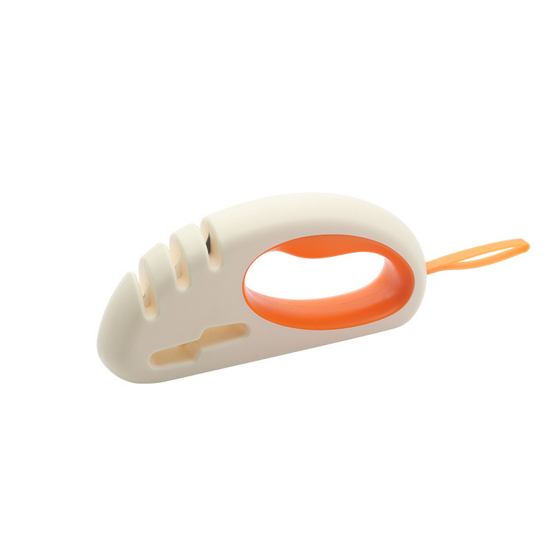 Acuțitor de cuțite 4 în 1 pentru bucătărie, instrument manual rapid cu patru etape