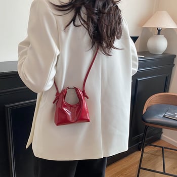 Genți pentru femei cu design de nișă — Primăvara 2026, geantă de umăr crossbody, geantă de damă elegantă în formă de dumpling