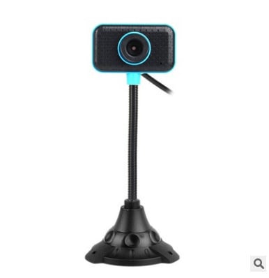 Webcam USB Fu Character cu microfon pentru desktop și laptop, VGA 640x480, 60fps