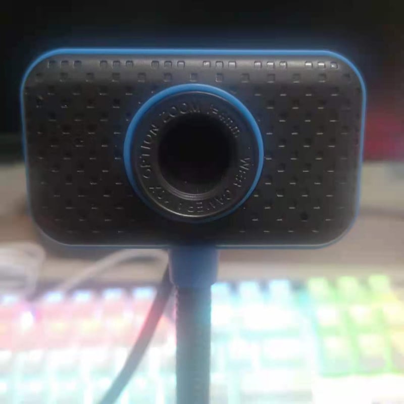 Webcam USB Fu Character cu microfon pentru desktop și laptop, VGA 640x480, 60fps
