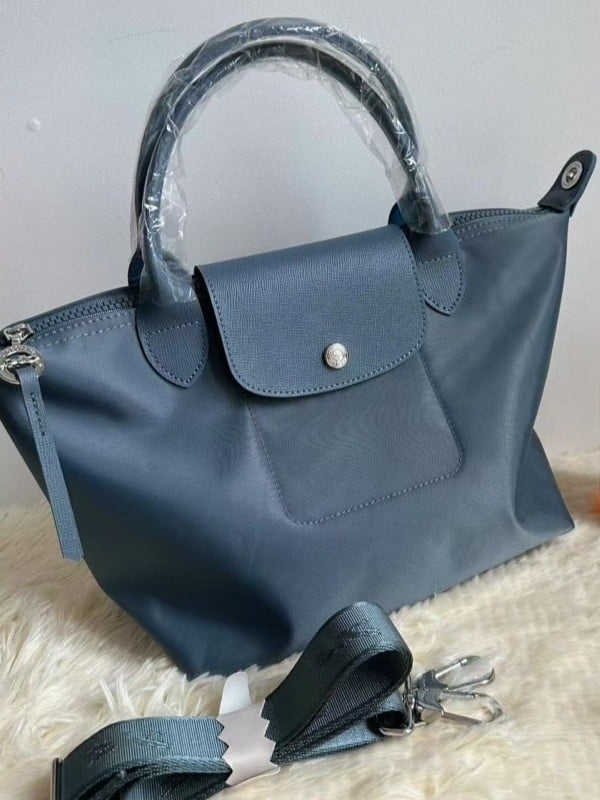 Longxiang Geantă Tote cu formă de dumpling, capacitate mare, purtare pe umăr sau crossbody pentru femei