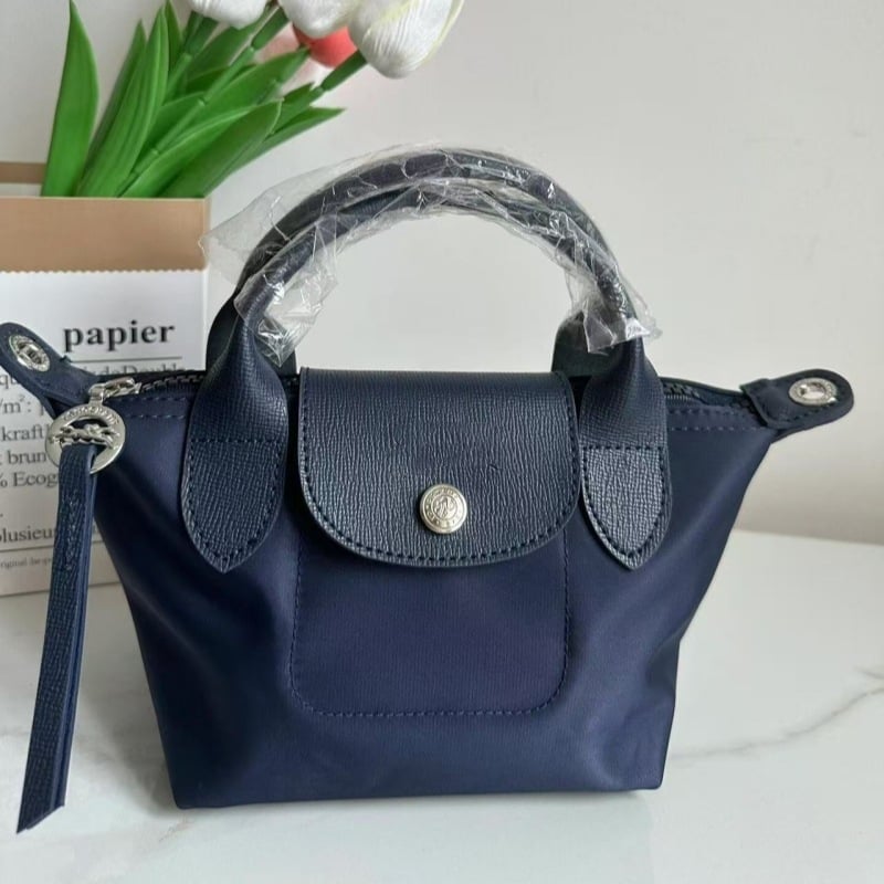 Longxiang Geantă Tote cu formă de dumpling, capacitate mare, purtare pe umăr sau crossbody pentru femei