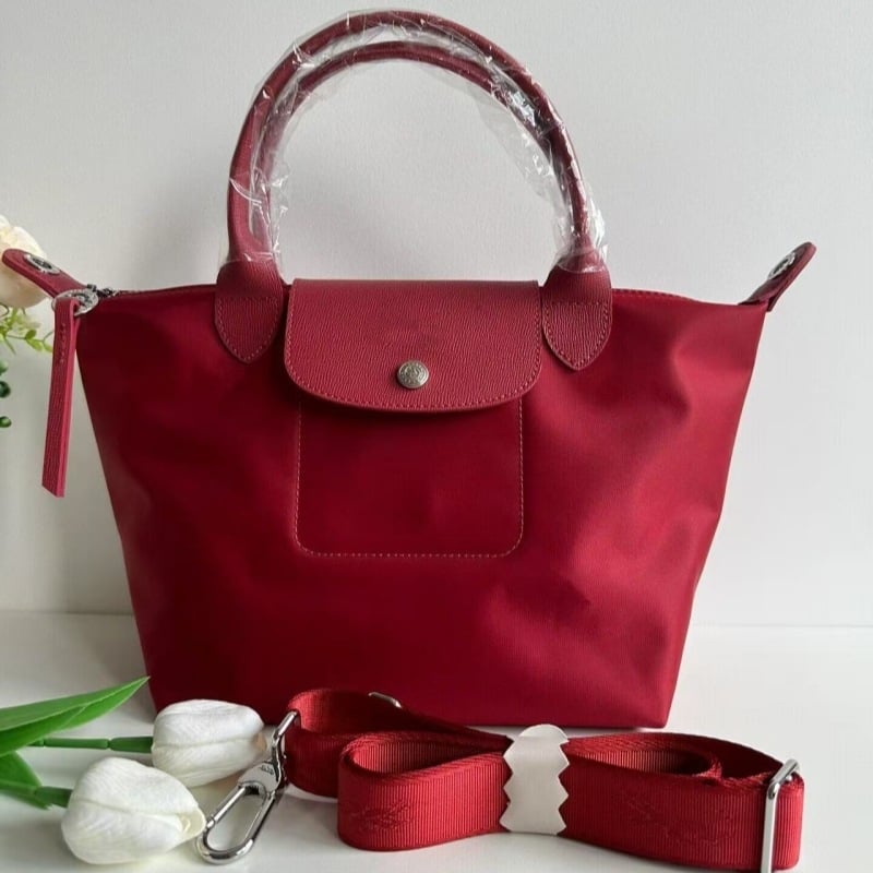 Longxiang Geantă Tote cu formă de dumpling, capacitate mare, purtare pe umăr sau crossbody pentru femei