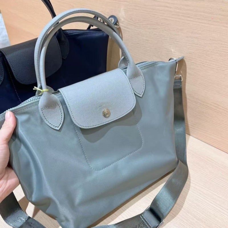 Longxiang Geantă Tote cu formă de dumpling, capacitate mare, purtare pe umăr sau crossbody pentru femei